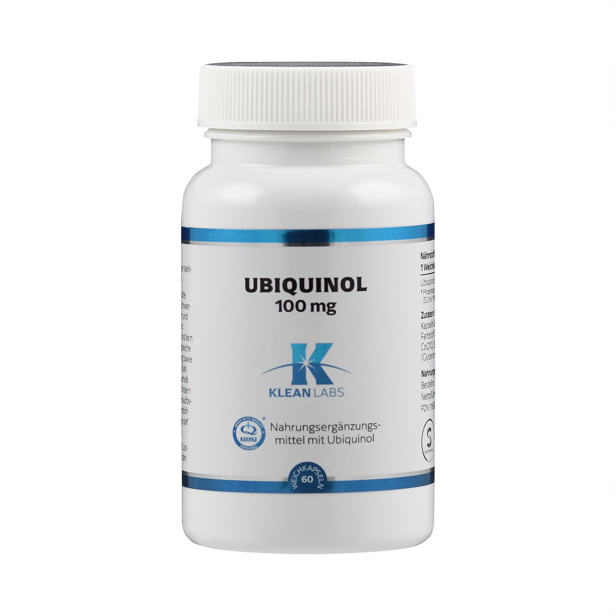 Ubiquinol 100 mg von Klean Labs.