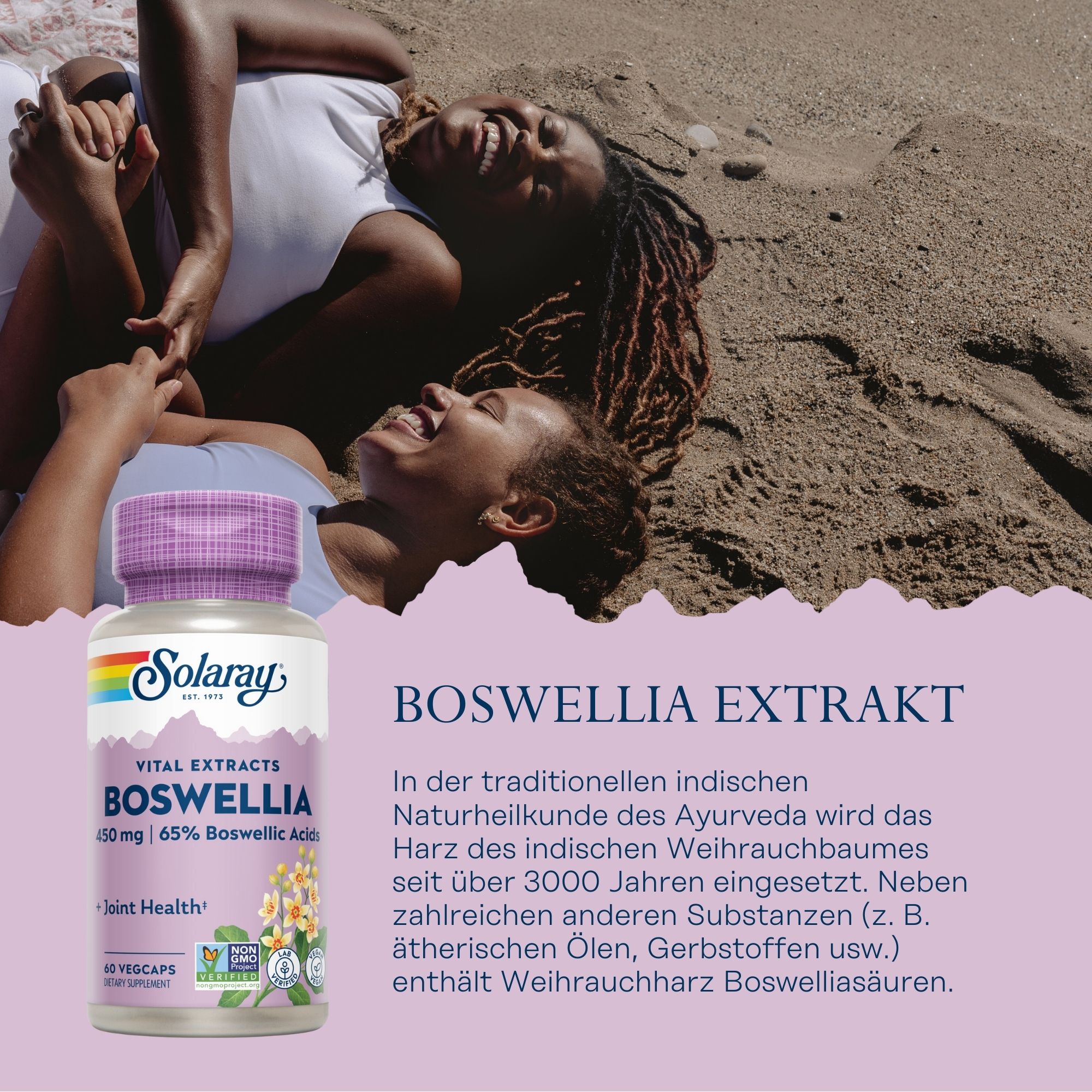 Produktfoto: Boswellia Extrakt, 450 mg (Weihrauch) | vegan | laborgeprüft