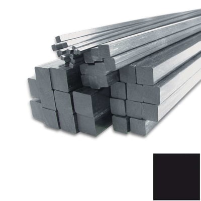 CARBON square rods pultruded