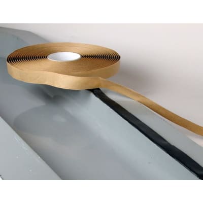 Vacuum sealing tape DARK GREY, 3.2 x 12.7 mm x 7.6 m (up to 210 °C)