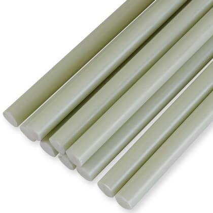 Glasfaser-Rundstab (Ø 10,0) x 1500 mm, PKG/ 10 St.