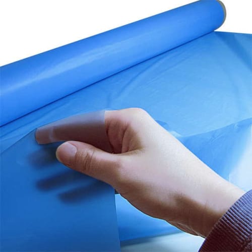 Bagging film BLUE 25 my, 100 cm