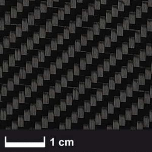 Carbon fabric 245 g/m² (style 462 Aero, twill weave) 100 cm