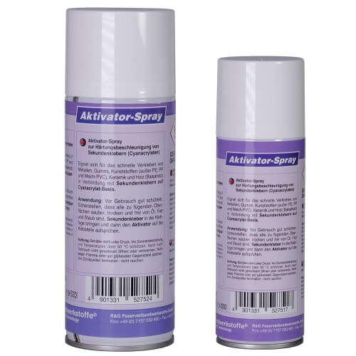 Activator spray for Cyanoacrylates