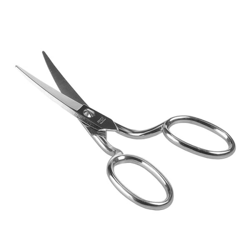 ProcutTec Fabric scissors curved (offset handles), 6" 