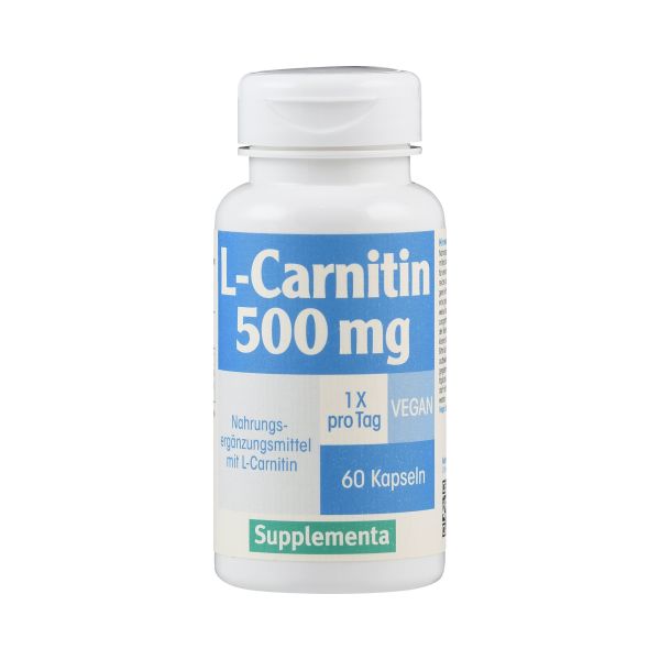 L-Carnitin 500 mg | Supplementa