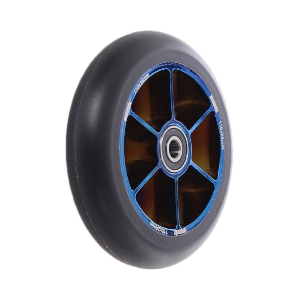 anaquda Blade Wheels RS 110x24mm - black / bluechrome
