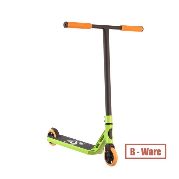 Double Five Complete Stunt Scooter - green / orange - B-Ware