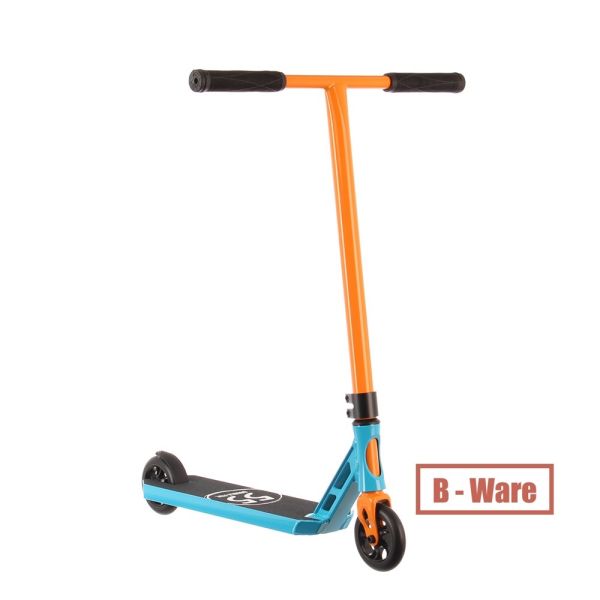 Double Five Complete Stunt Scooter - orange / blue - B-Ware