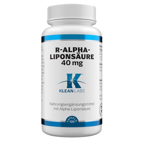R-Alpha-Liponsäure 40 mg | KLEAN LABS