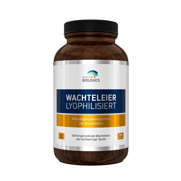 Wachteleier, lyophilisiert
