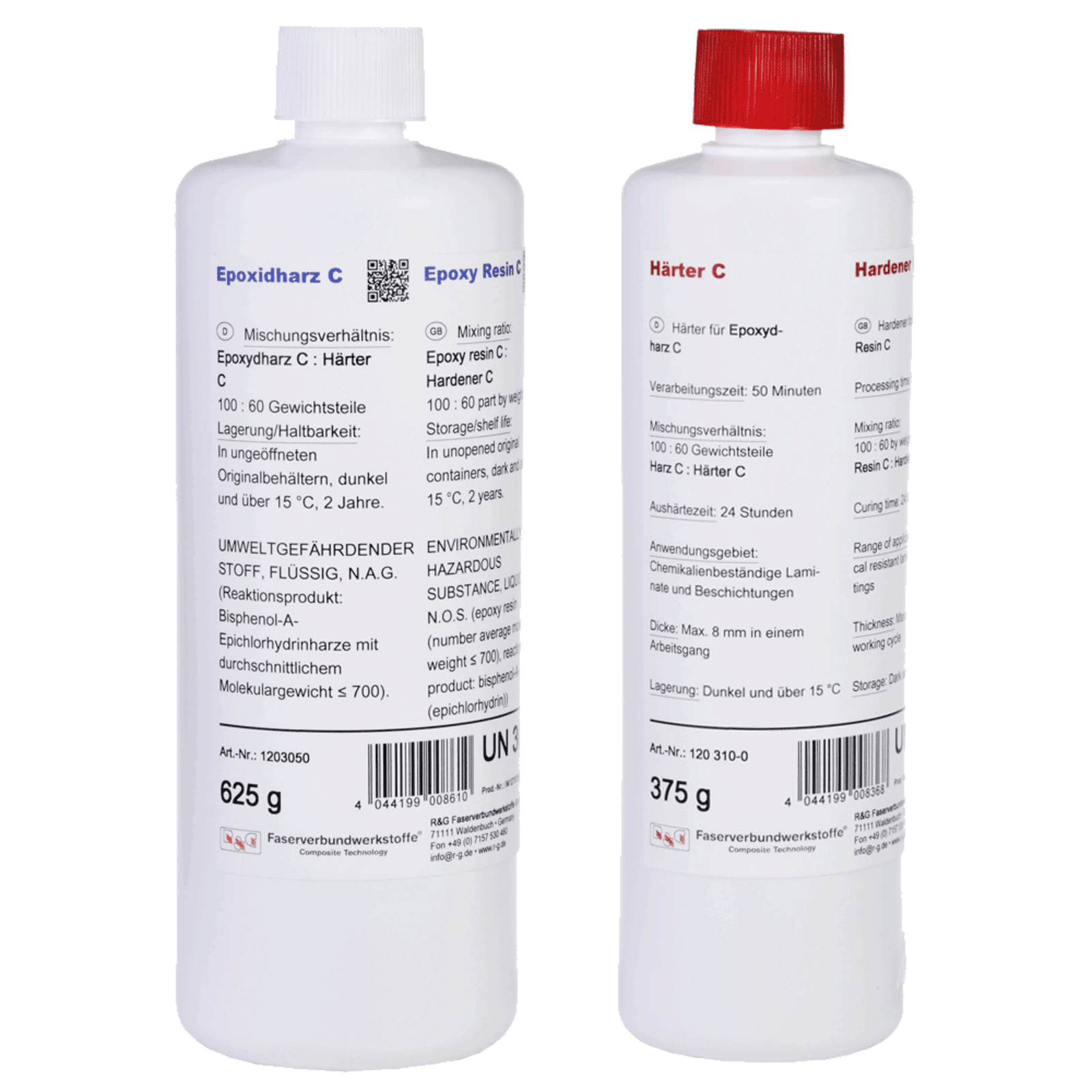 Epoxidharz C + Härter C (50 min) 
