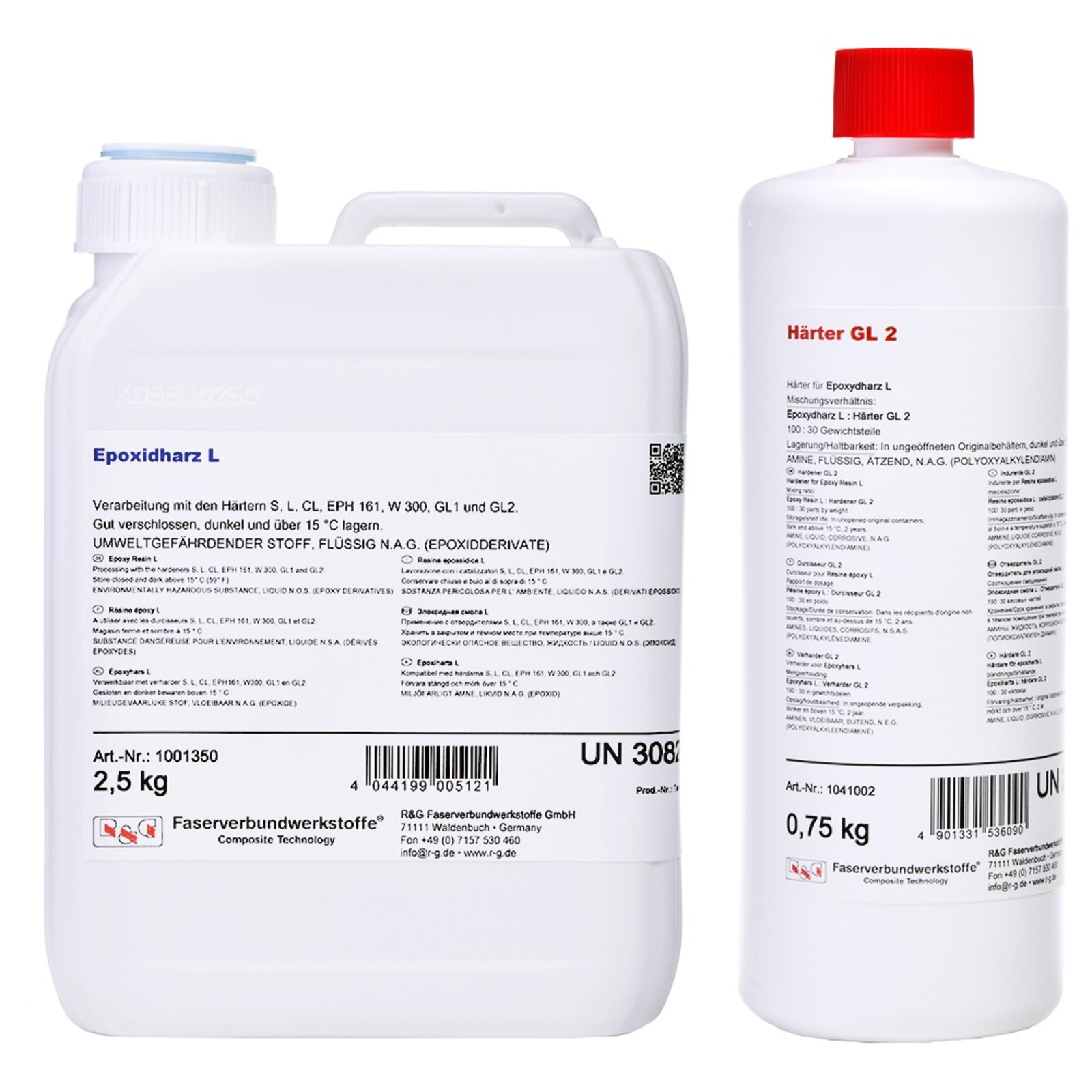 Epoxidharz L + Härter GL 2 (210 min)