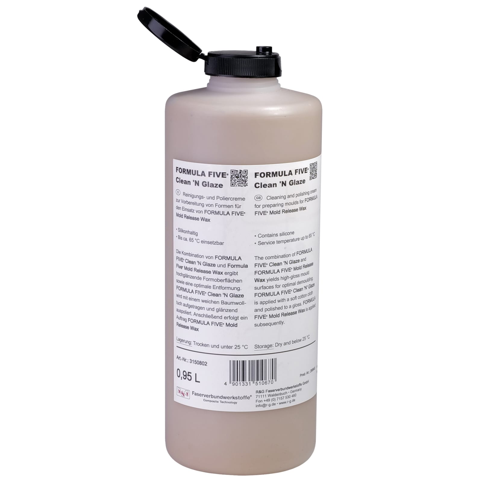 FORMULA FIVE® Clean´N Glaze, 0,95 l