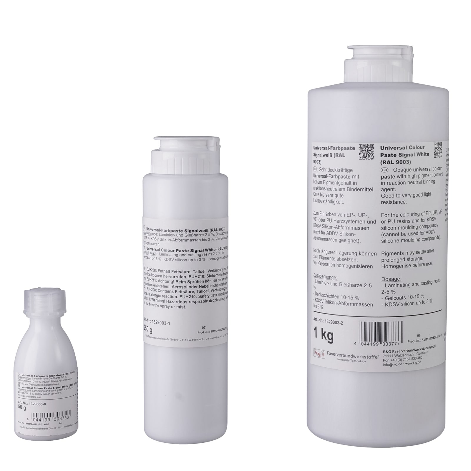 Universal Epoxy Colour Paste Signal white (RAL 9003) 