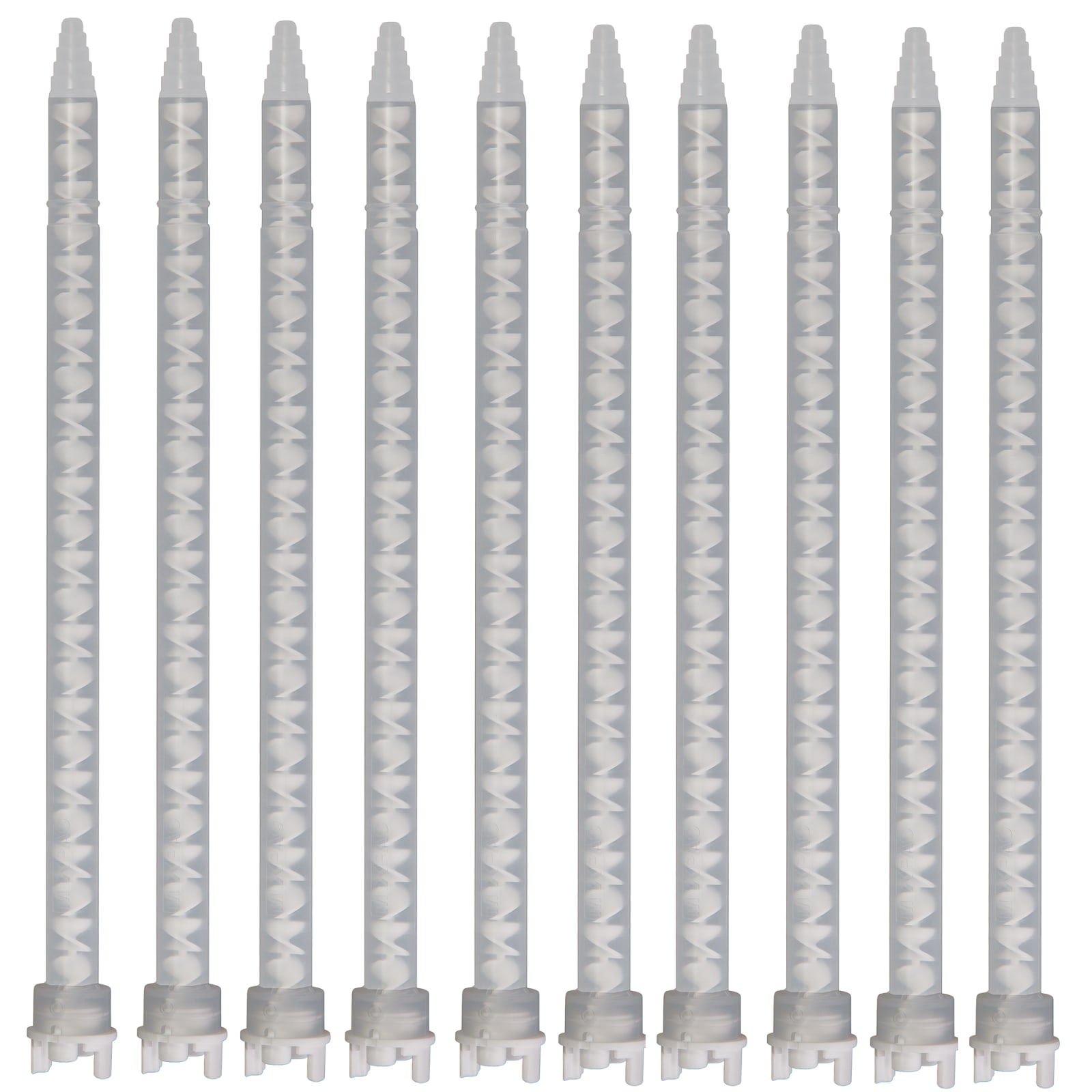 Technische Zeichnung eines zylindrischen Objekts mit gestufter Spitze, Länge 283 mm.