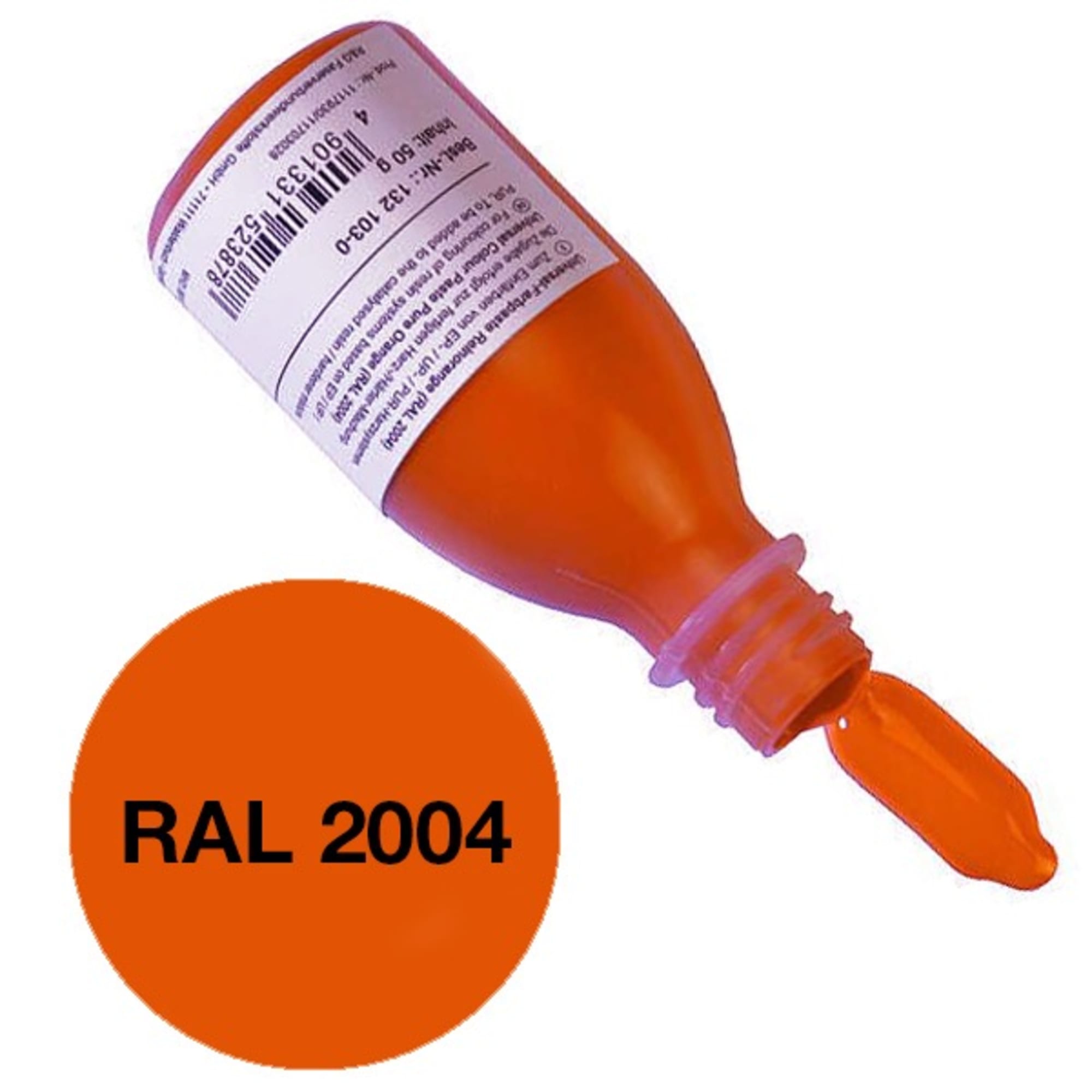 Universal-Epoxid-Farbpaste reinorange (RAL 2004), Bild 2