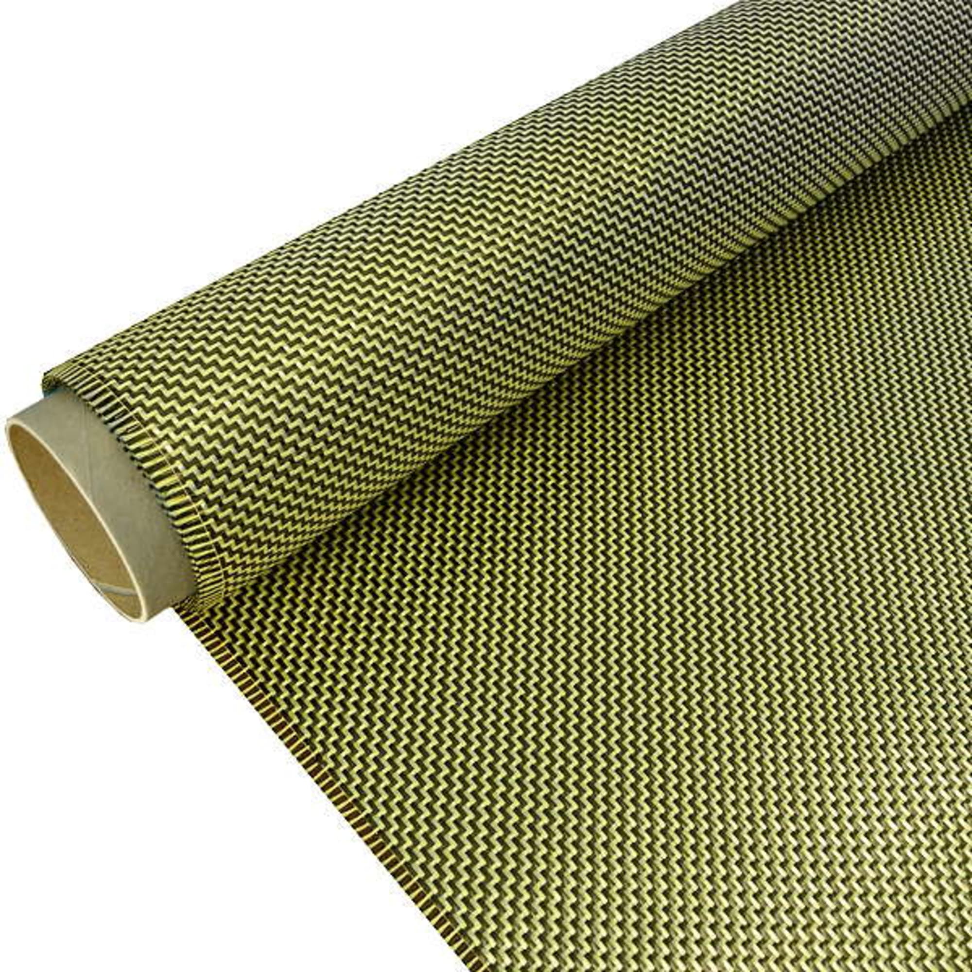 Carbon/Aramid fabric 205 g/m² (twill weave) 100 cm, image 2