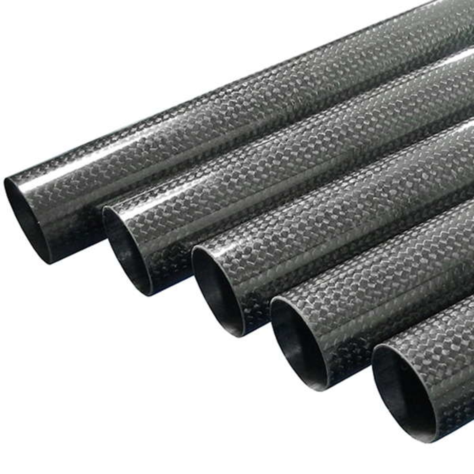 CARBON fibre tubes wound, plain weave (3k/± 45°), image 2