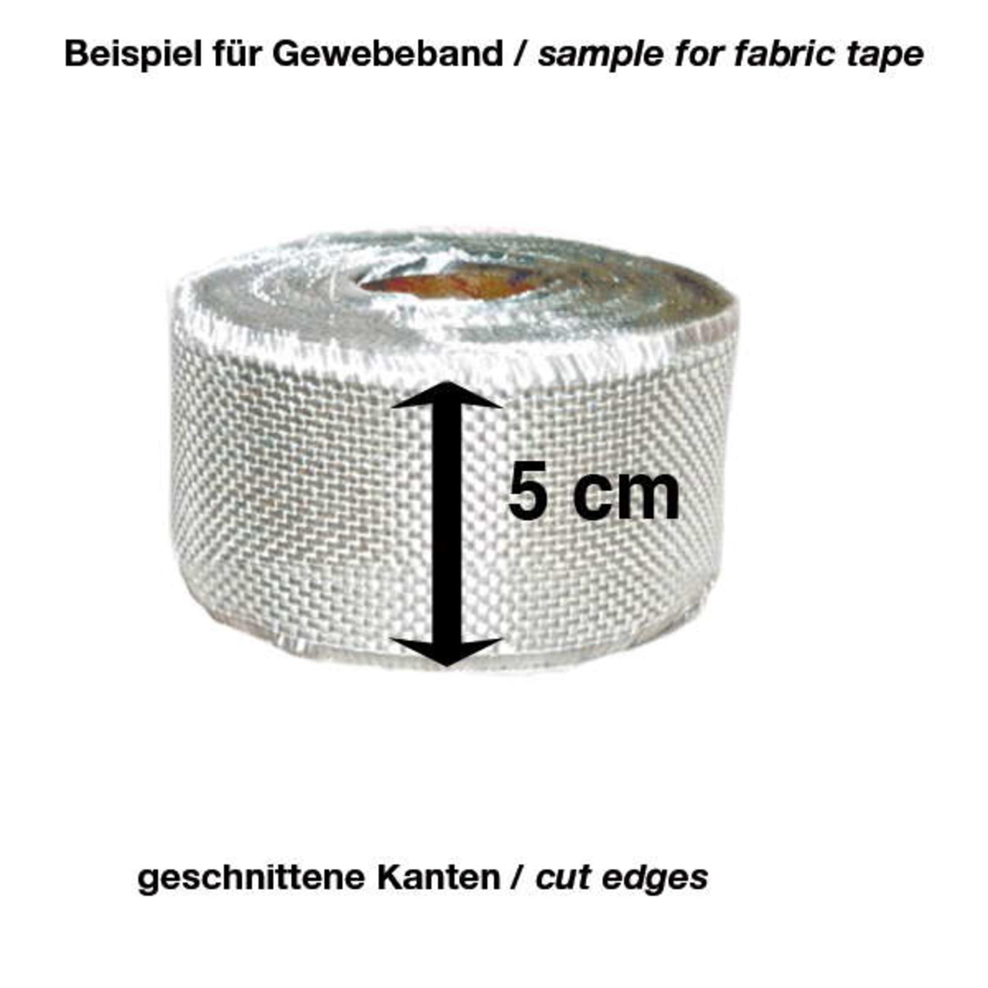 Glass fabric tape 49 g/m² (Interglas 02037, finish FE 600/800, plain weave) 5 cm, image 3
