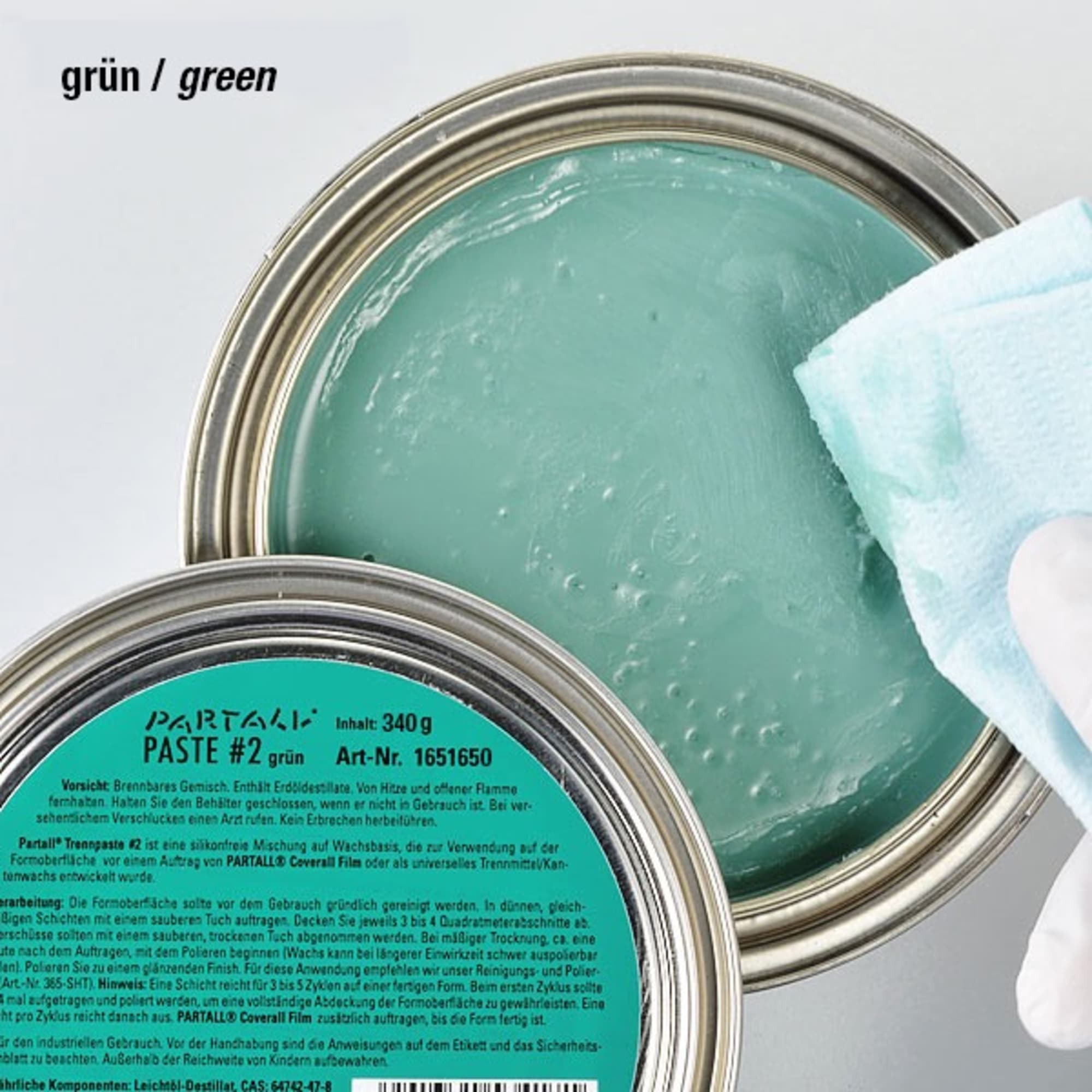 PARTALL® Trennpaste #2 (grün), 340 g , Bild 3