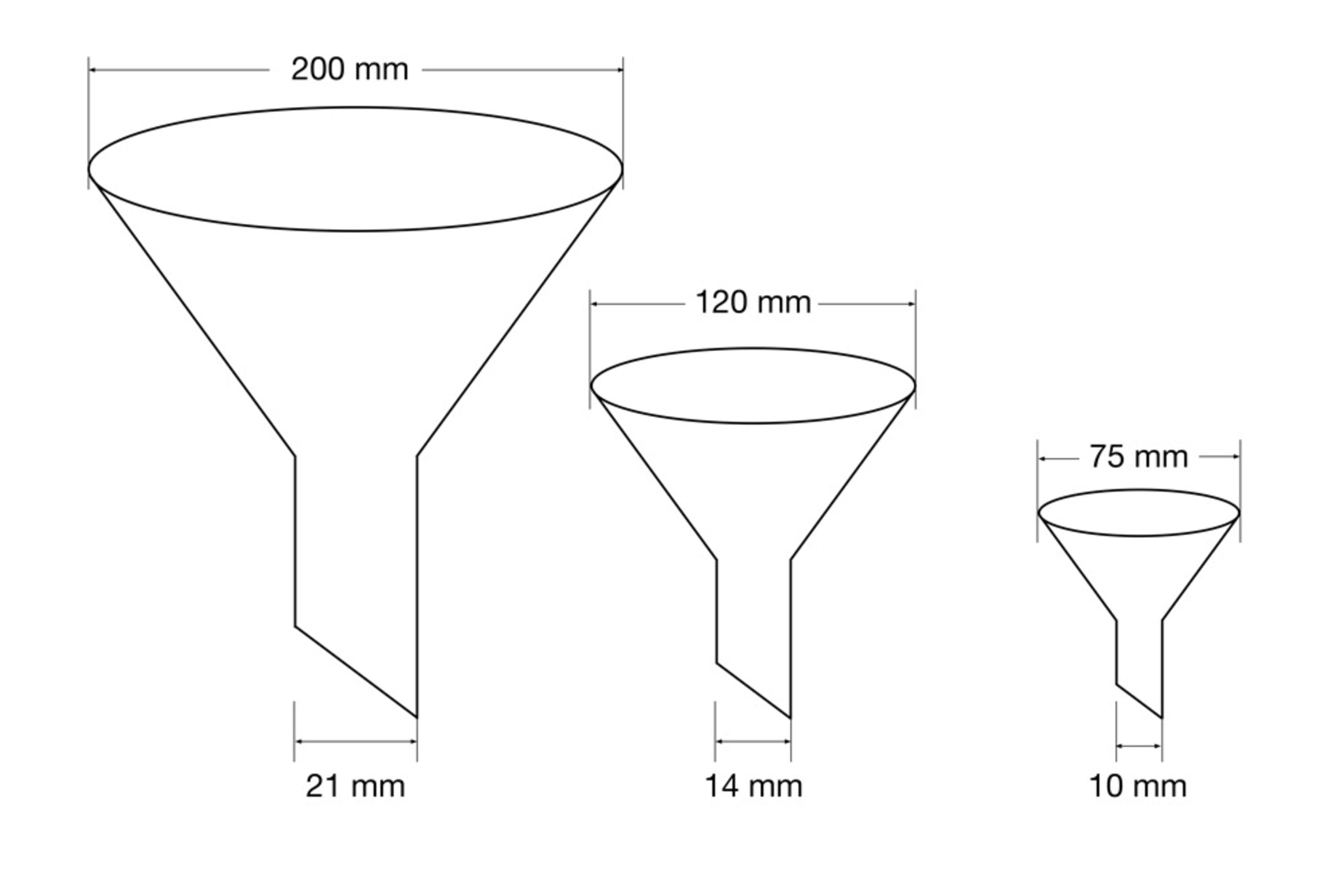 Funnel made of polypropylene  , image 3