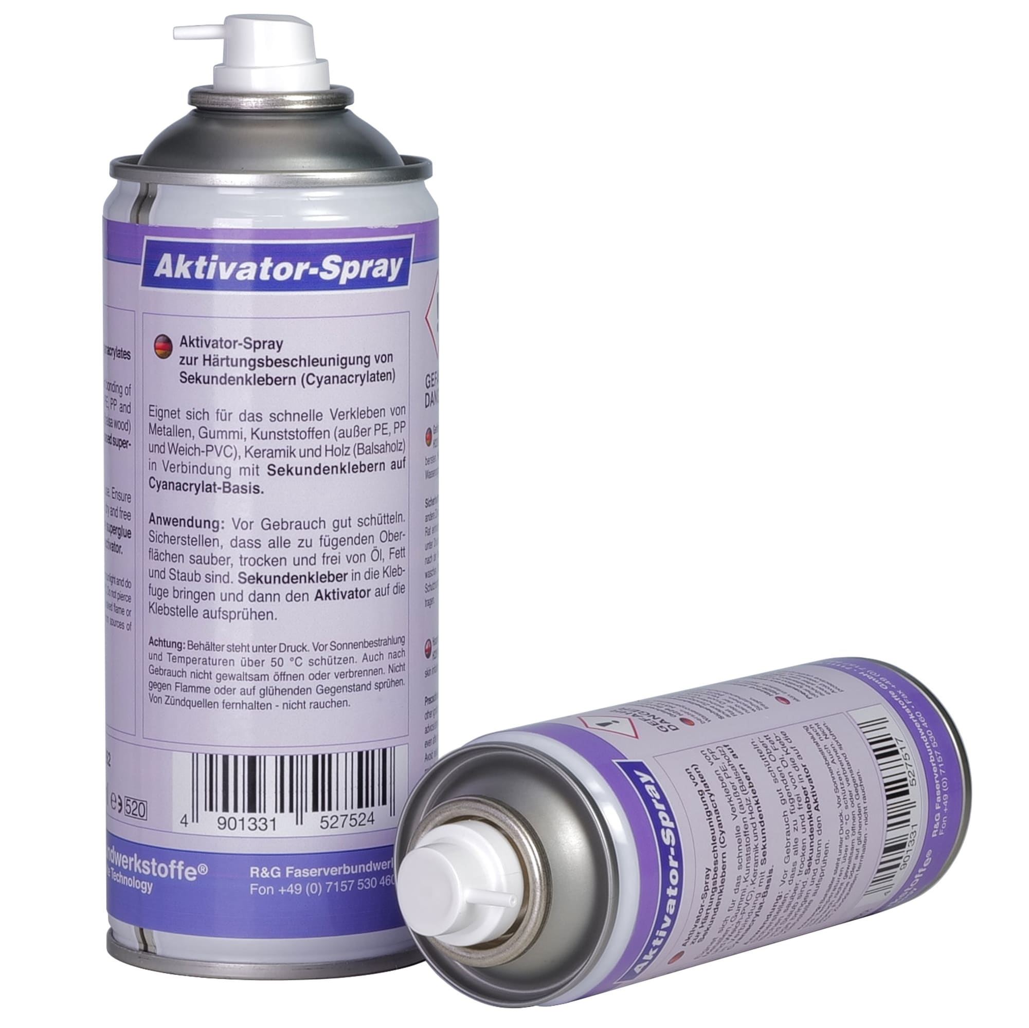 Activator spray for Cyanoacrylates