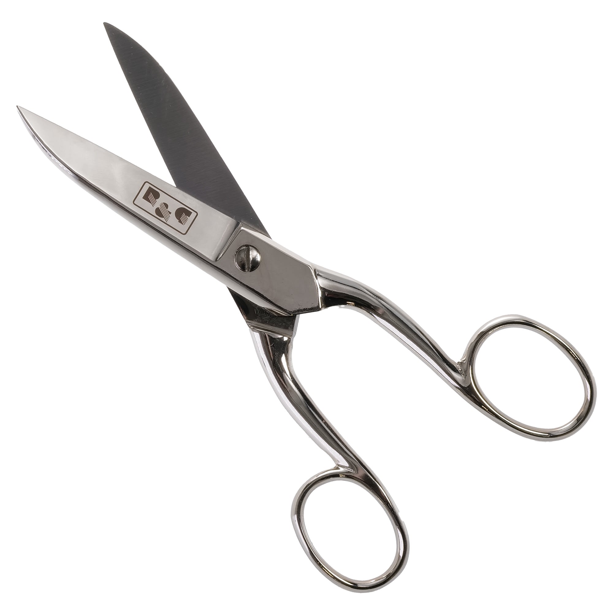 Mould-making scissors (offset handles), 17.8 cm / 7" length