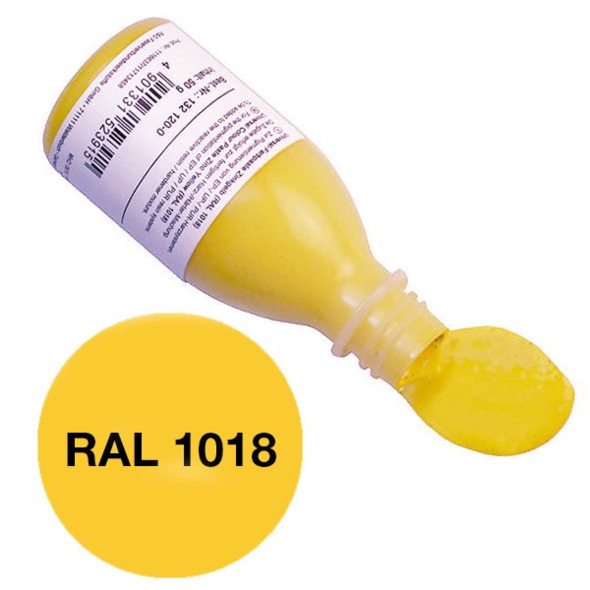 Universal Epoxy Colour Paste Zinc yellow (RAL 1018) , image 2