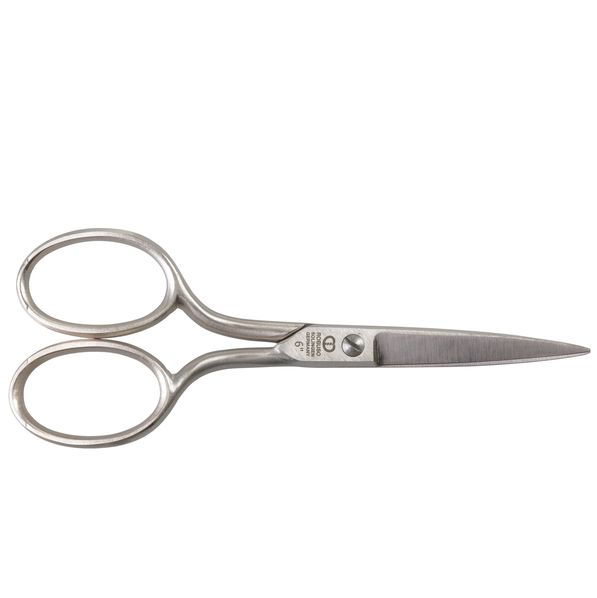 Fabric scissors curved (offset handles), 16 cm / 6" length, image 2