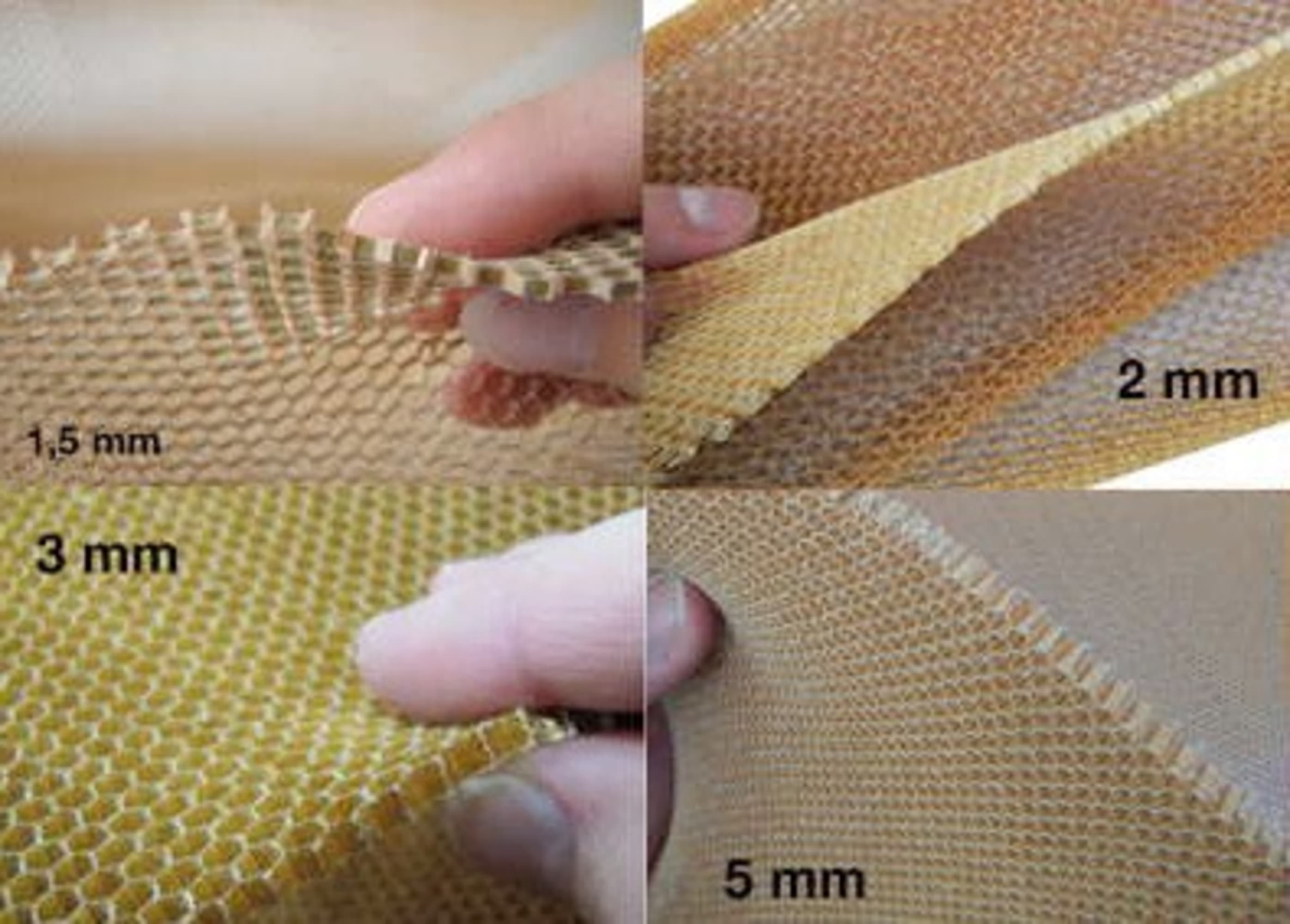 Aramid honeycomb 29 kg/m³ (Aero), 1120 x 2440 mm, cell size: 3.2 mm, image 7