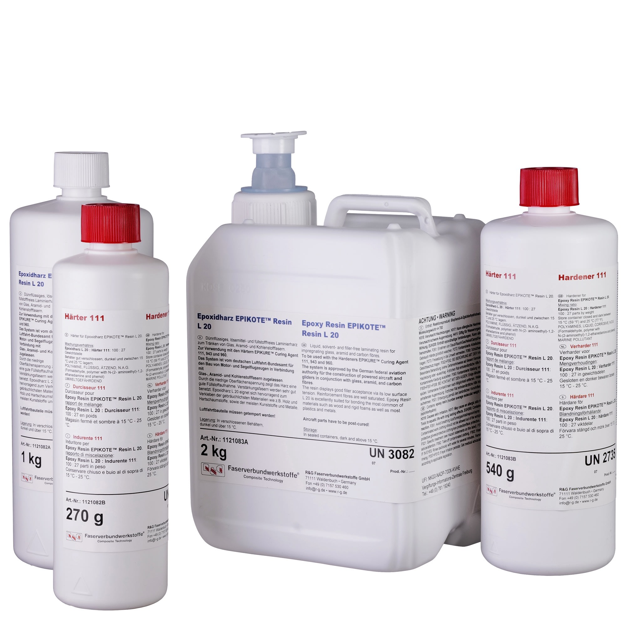 Epoxidharz EPIKOTE™ L 20 + Härter EPIKURE™ 111