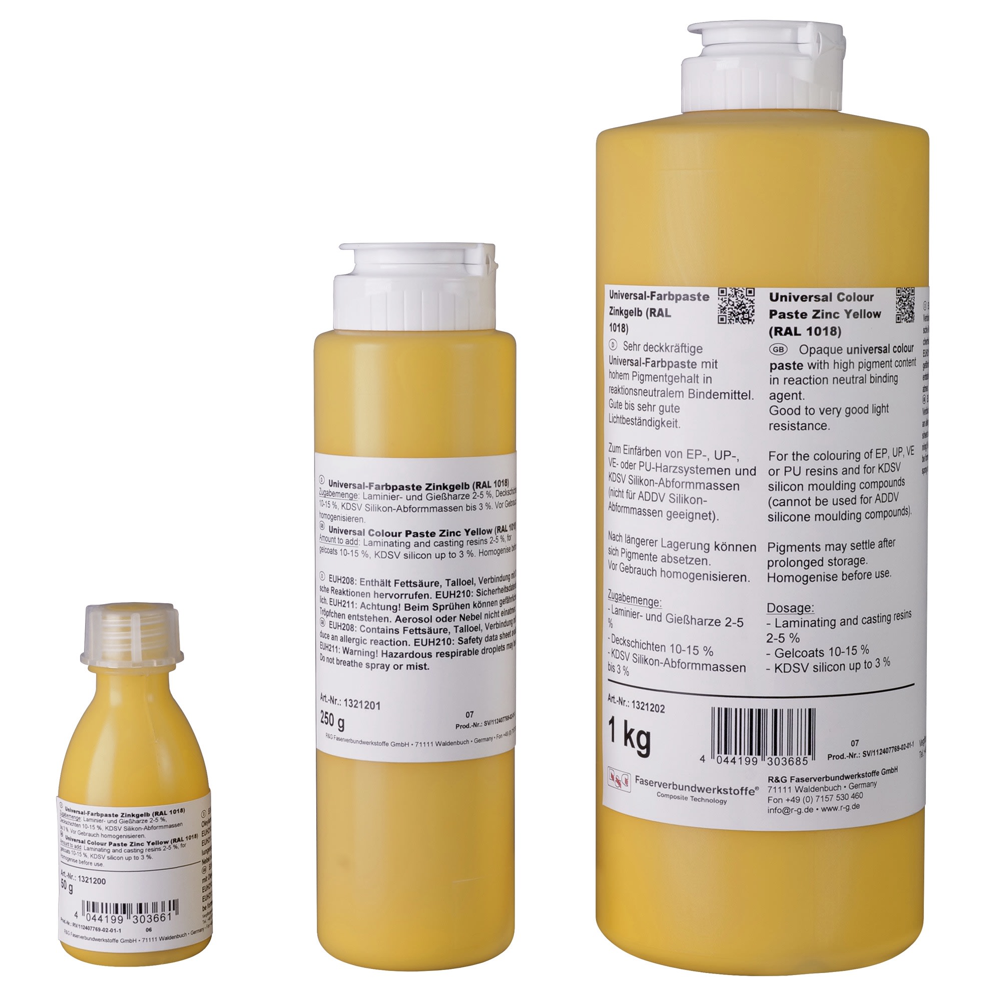 Universal-Epoxid-Farbpaste zinkgelb (RAL 1018)