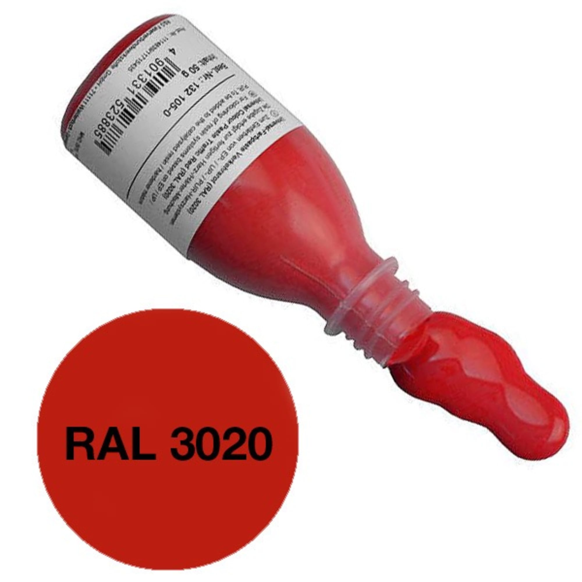 Universal Epoxy Colour Paste Traffic red (RAL 3020) , image 3