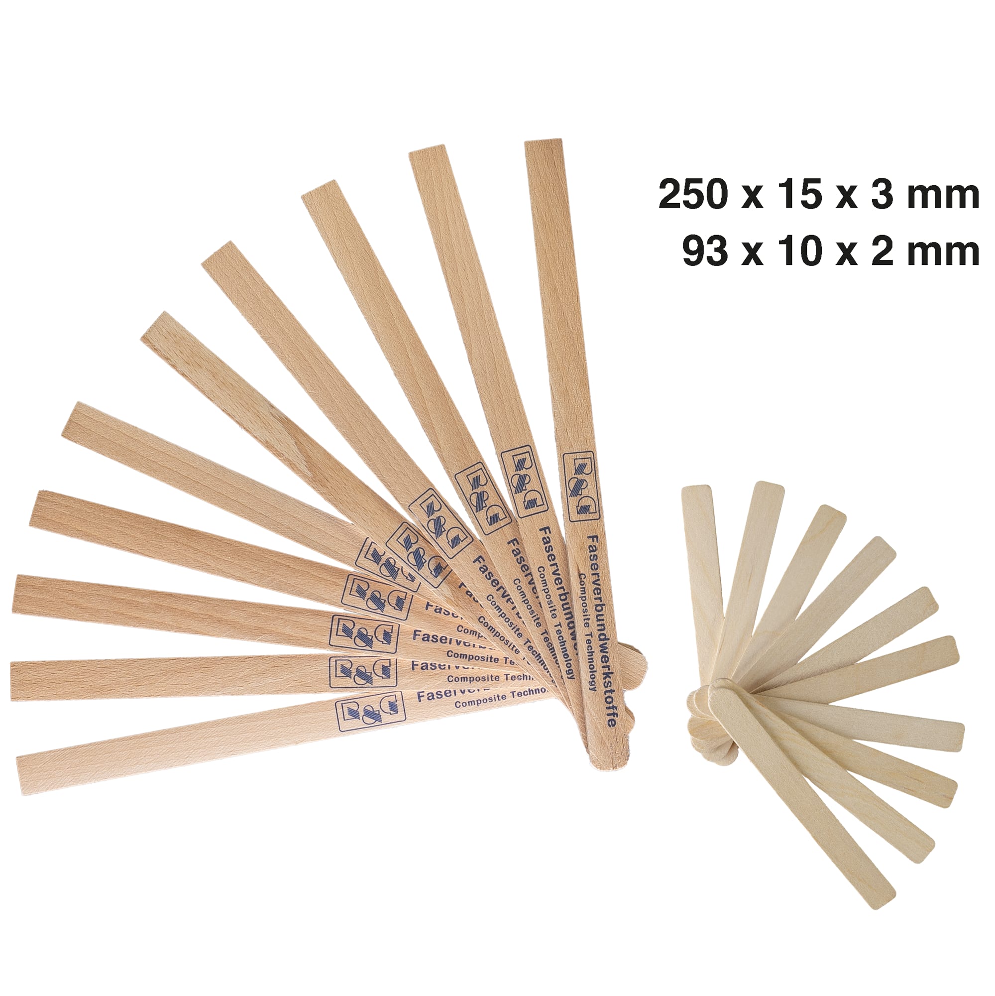 Wooden mixing spatulas, image 2