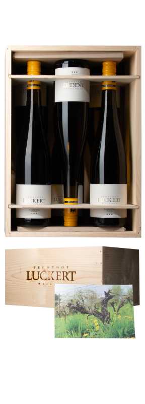 Zehnthof Luckert „Vinothekenkiste III: Creutz Sylvaner 2016-2022“ (6 Flaschen)