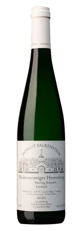 Falkenstein Niedermenninger Herrenberg Riesling Kabinett feinherb (Fass „Herbert“ AP15)2023