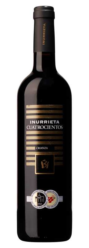 Inurrieta „Cuatrocientos“ Crianza DO Navarra, tinto2021