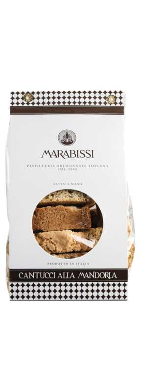 Marabissi Cantucci, toskanische Mandelkekse, 200g Beutel