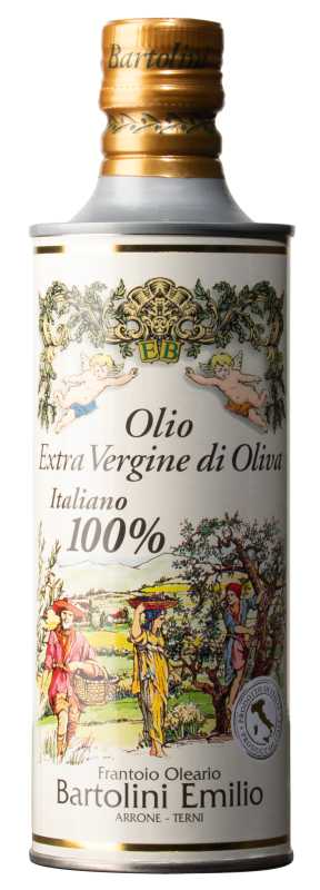 Bartolini Natives Olivenöl extra „Bartolini Angeli“, Umbrien (0,5l)