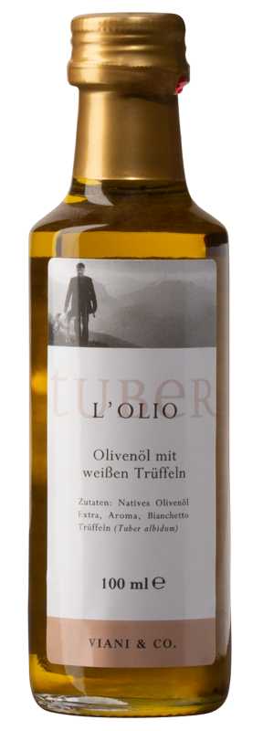 Viani Trüffelöl mit dem Aroma von weißen Trüffeln, 100ml