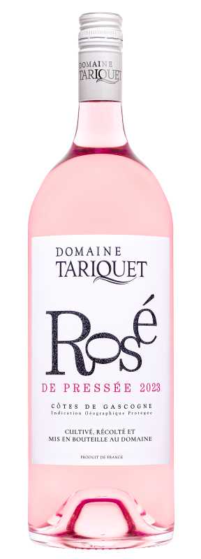 Tariquet „Rosé de Pressée“ IGP Côtes de Gascogne, rosé2023 Magnum