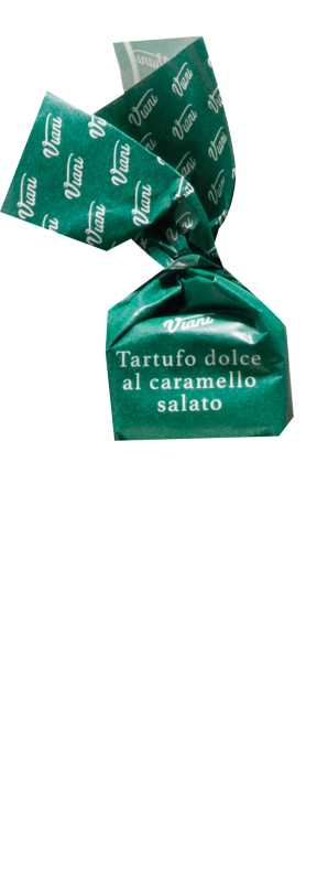 Antica Torroneria Piemontese Tartufi dolci caramello e nocciole salate