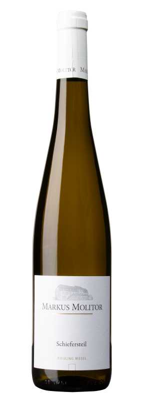 Produktfoto: Molitor „Schiefersteil“ Riesling (trocken, weiße Kapsel) 2020