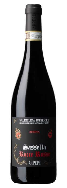 Arpepe Sassella „Rocce Rosse“ Riserva DOCG Valtellina Superiore, rosso2018