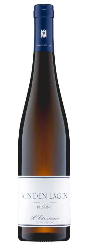 Produktfoto: Christmann Riesling „Aus den Lagen“ trocken 2024