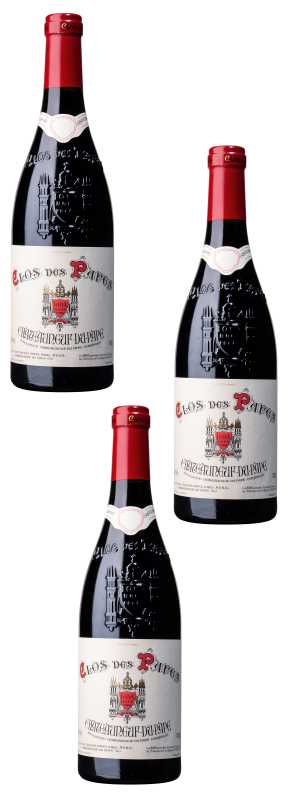 Clos des Papes Châteauneuf-du-Pape, rouge (3 Flaschen)2021