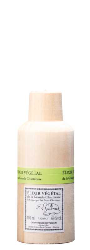 Produktfoto: Flasche Elixir Végétal de la Grande-Chartreuse, 100ml, 69% vol.