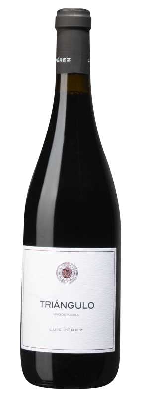 Produktfoto: Weinflasche mit Etikett Triángulo Vino de Pueblo Luis Pérez.