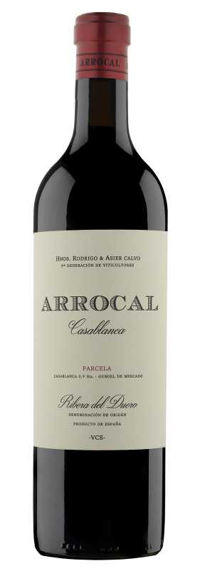 Produktfoto: Weinflasche mit Etikett 'Arrocal Casablanca'.